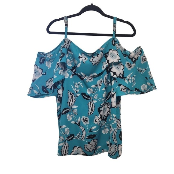 INC International Concepts Women's  Peasant Top Halter Blouse Size XXL - Picture 1 of 7